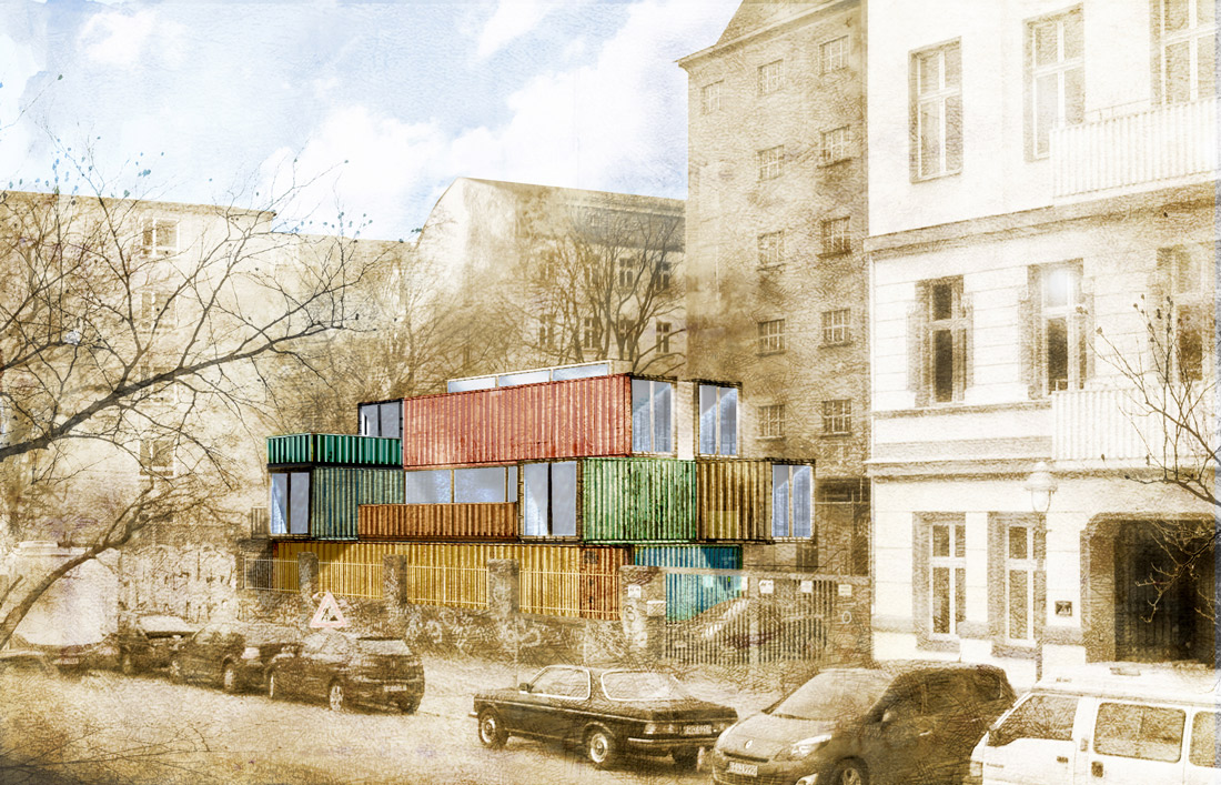 Container Atelier Konzept Cuvrystrasse Berlin 10 2xft Die Spezialisten Im Bereich Der Container Architektur